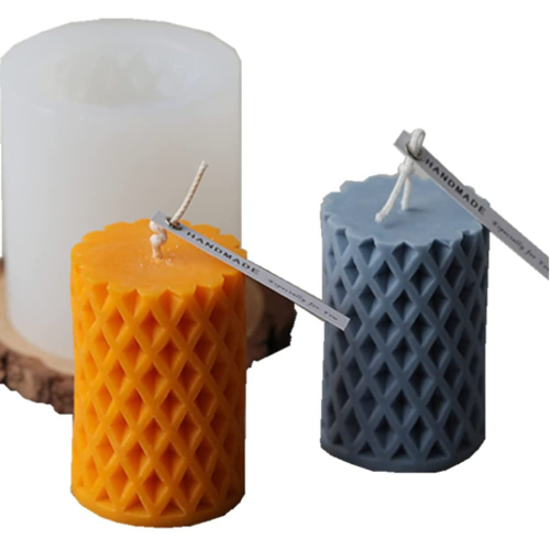 Taper Candle Mold Set-2PC Pillar Candle Molds -Perfect for Making Emergency  Candles, Chime Candles, Table Candles-30 Ft. of Wick, A Mold Sealer and 2