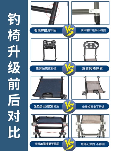 초경량낚시의자 낚시 접이식 보조의자 섬 소좌 바다 민물낚시 소형 낚시용 소좌대 휴대용 다기능 알루미늄 합금 민물 좌대 의자