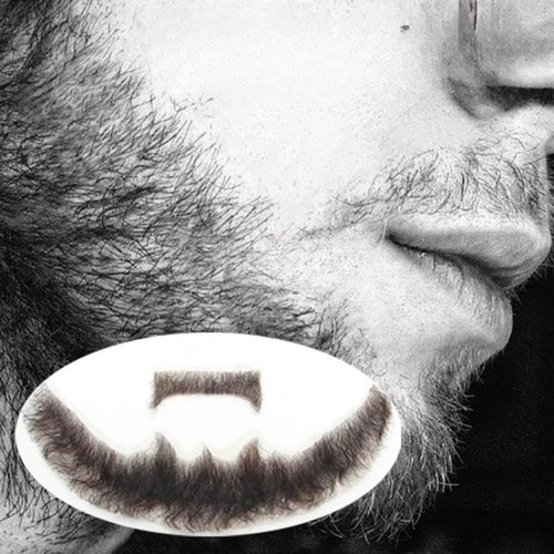 남성미 섹시 가짜수염 붙이는수염 스타일 붙이는 분장 수염 콧수염 스티커 할로윈 특수 코스튬 연극 소품 남성 인조